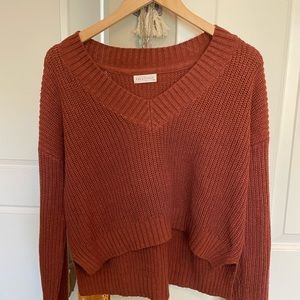 Full Tilt V-Neck Sweater